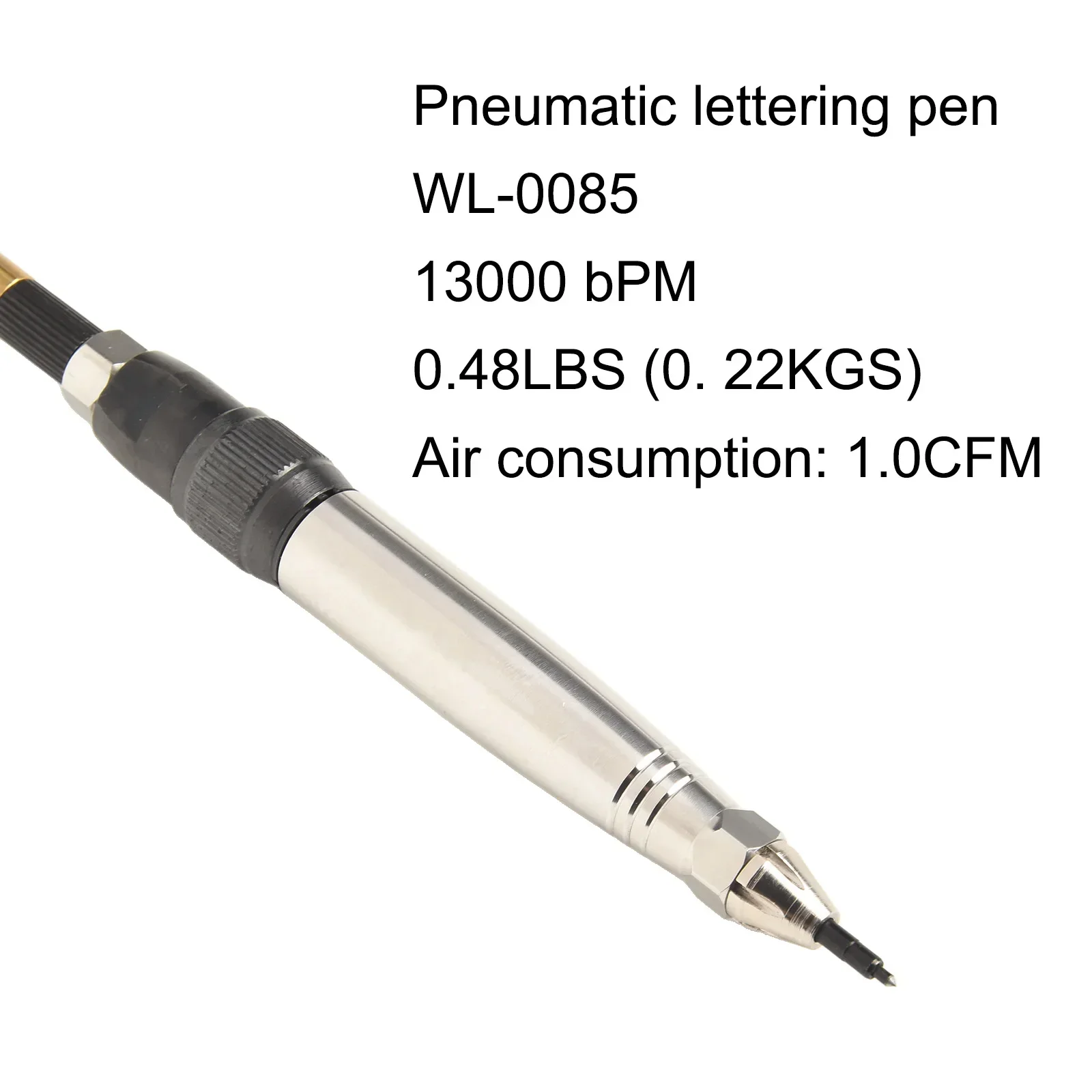 Engraving Pneumatic Air Scribe Engraving Pen Product Name Air Line Sturdy Pen Needles Adjustable Depth Pencil Style
Engraving Pneumatic Air Scribe Engraving Pen Product Name Air Line Sturdy Pen Needles Adjustable Depth Pencil Style