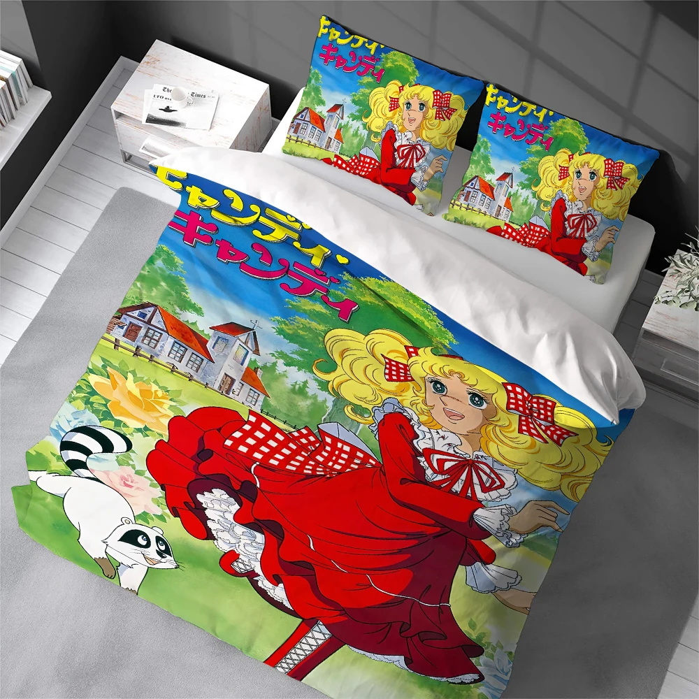 Cartoon Classic Candy Candy Duvet Cover Set Home Style Bedding Soft Laundry Cotton Bed 3 Piece Set Student Dormitory Gift
Cartoon Classic Candy Candy Duvet Cover Set Home Style Bedding Soft Laundry Cotton Bed 3 Piece Set Student Dormitory Gift