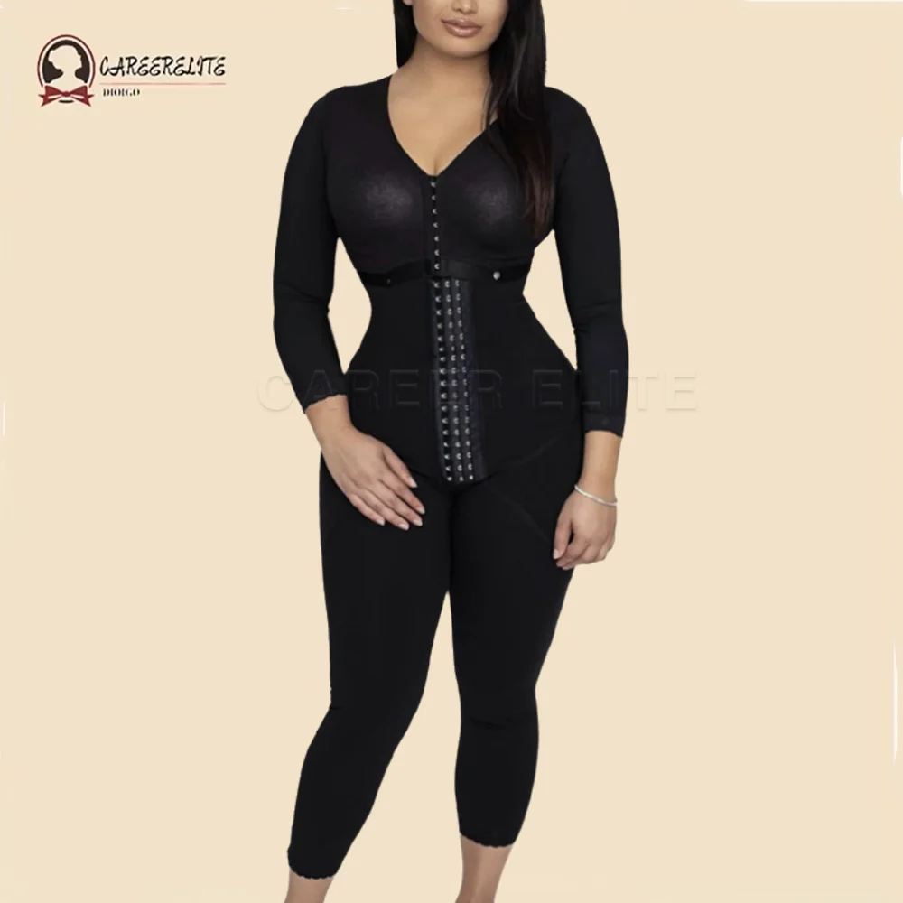 Women Shapewear Bodysuit Postpartum Tummy Control Long Sleeve Full Body Faja With Bra Slimming Butt Lifter Corset Reductoras
Women Shapewear Bodysuit Postpartum Tummy Control Long Sleeve Full Body Faja With Bra Slimming Butt Lifter Corset Reductoras