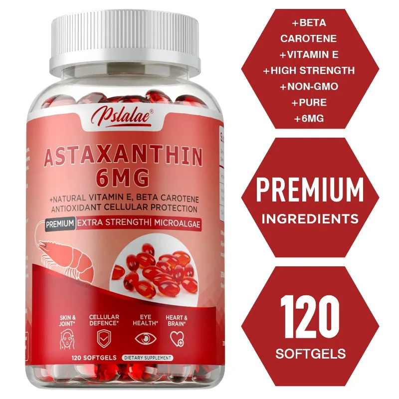 Астаксантин (EPA, DHA) - Антивозрастной, для здоровья суставов и кожи, Мебоболизм сотовой энергии, для здоровья глаз, сердец и сердечно-сосудистой системы
Астаксантин (EPA, DHA) - Антивозрастной, для здоровья суставов и кожи, Мебоболизм сотовой энергии, для здоровья глаз, сердец и сердечно-сосудистой системы