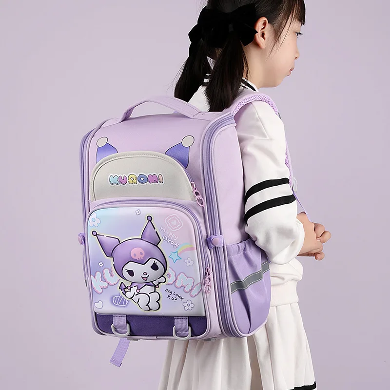 Kuromi 2026 New Cartoon Backpack Spine Protection Pressure Reduction Wear Resistant Lightweight For Daily School Travel Outdoor
Kuromi 2026 New Cartoon Backpack Spine Protection Pressure Reduction Wear Resistant Lightweight For Daily School Travel Outdoor