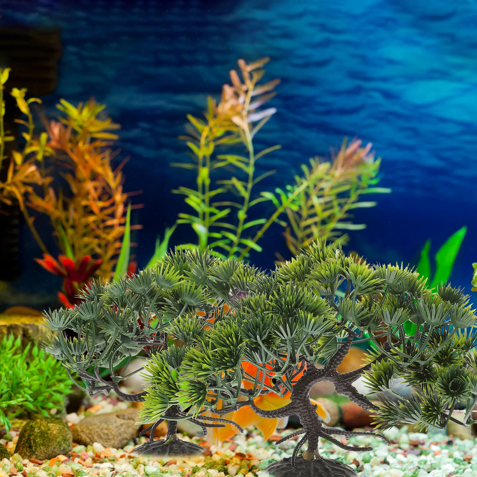 2 Pcs Fish Tank Aquarium Landscaping Plastic Artificial Plant Bonsai Pine Tree Ornament Fake Plants Decors Realistic Ornaments
2 Pcs Fish Tank Aquarium Landscaping Plastic Artificial Plant Bonsai Pine Tree Ornament Fake Plants Decors Realistic Ornaments