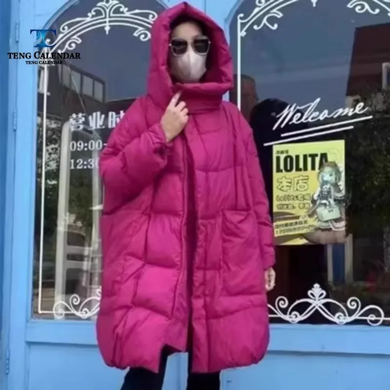 Зимний пуховик, винтажный свободный и облегающий пуховик средней и длинной длины, теплая и плотная куртка на утином пуху, женский новый стиль 2024
Зимний пуховик, винтажный свободный и облегающий пуховик средней и длинной длины, теплая и плотная куртка на утином пуху, женский новый стиль 2024