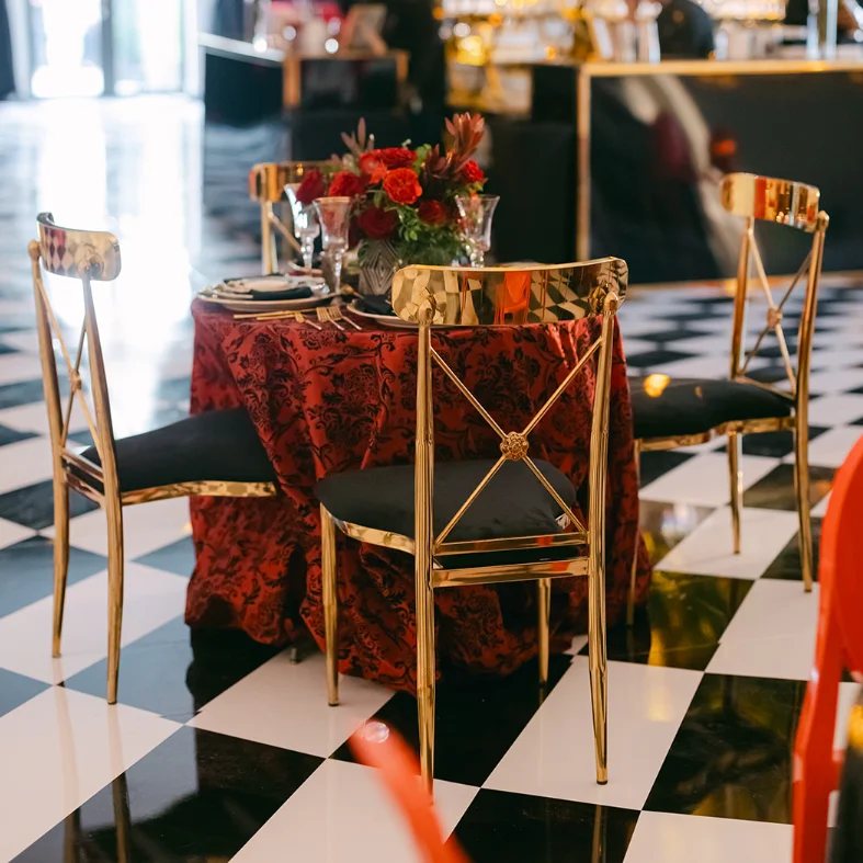 6pcs )Hotel Banquet Luxury Stainless Steel Gold Chair Mermaid Chair
6pcs )Hotel Banquet Luxury Stainless Steel Gold Chair Mermaid Chair