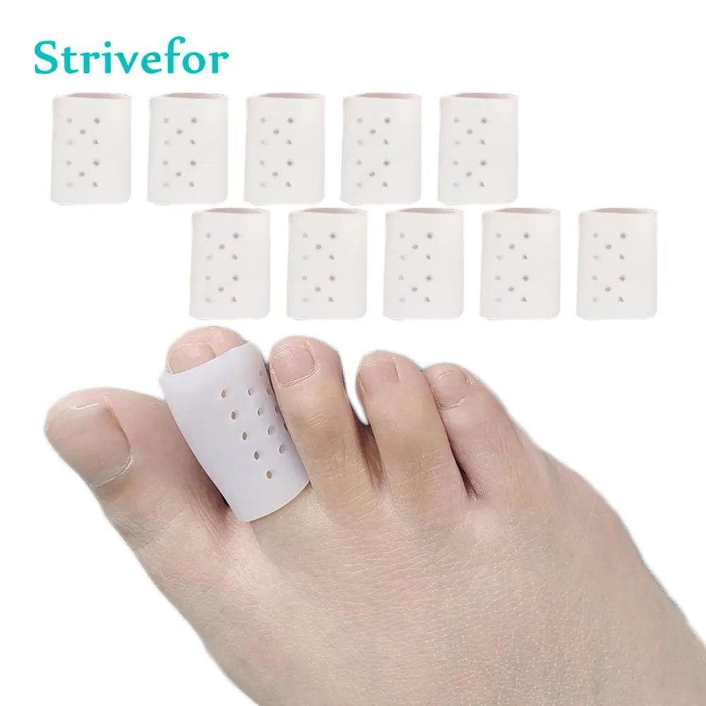 2-10pcs S Breathable White Second Toe Protector Silicone Gel Tube Protector Toe Sleeves for Friction Pain Relief Foot Care Tool
2-10pcs S Breathable White Second Toe Protector Silicone Gel Tube Protector Toe Sleeves for Friction Pain Relief Foot Care Tool