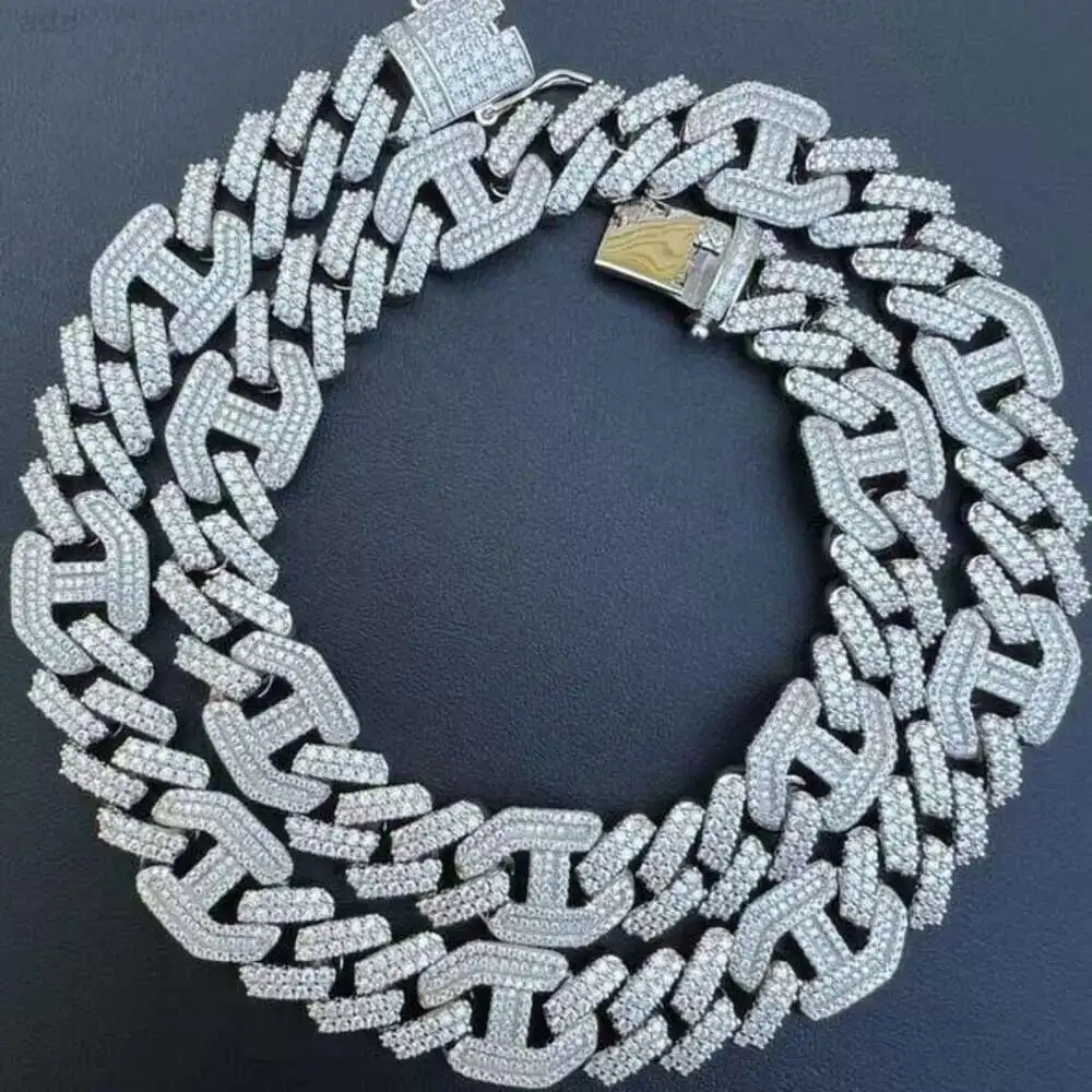 Hip Pop Jewelry 22inches 925 Silver Chain Moissanite Silver Chain Round Cut Moissanite Diamond Test Positive Jewellery
Hip Pop Jewelry 22inches 925 Silver Chain Moissanite Silver Chain Round Cut Moissanite Diamond Test Positive Jewellery