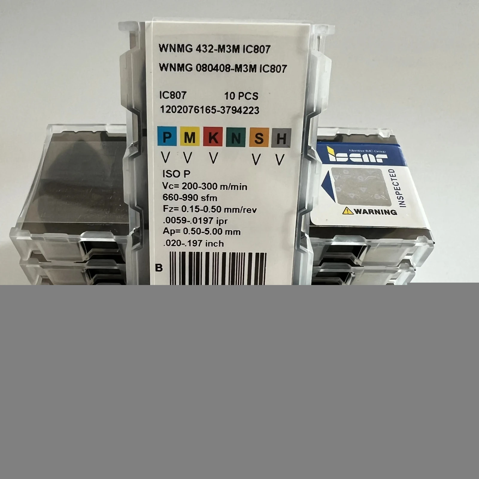 WNMG080408-M3M IC807 /Original carbide blade 10 Pcs
WNMG080408-M3M IC807 /Original carbide blade 10 Pcs