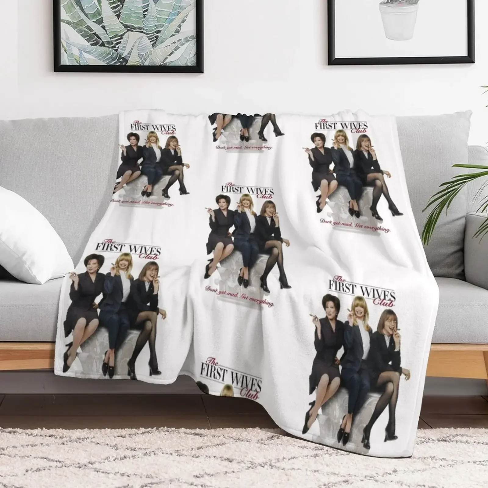 First Wives Club (1996) movie poster - Goldie Hawn, Bette Midler, Diane Keaton Throw Blanket christmas decoration Blankets
First Wives Club (1996) movie poster - Goldie Hawn, Bette Midler, Diane Keaton Throw Blanket christmas decoration Blankets