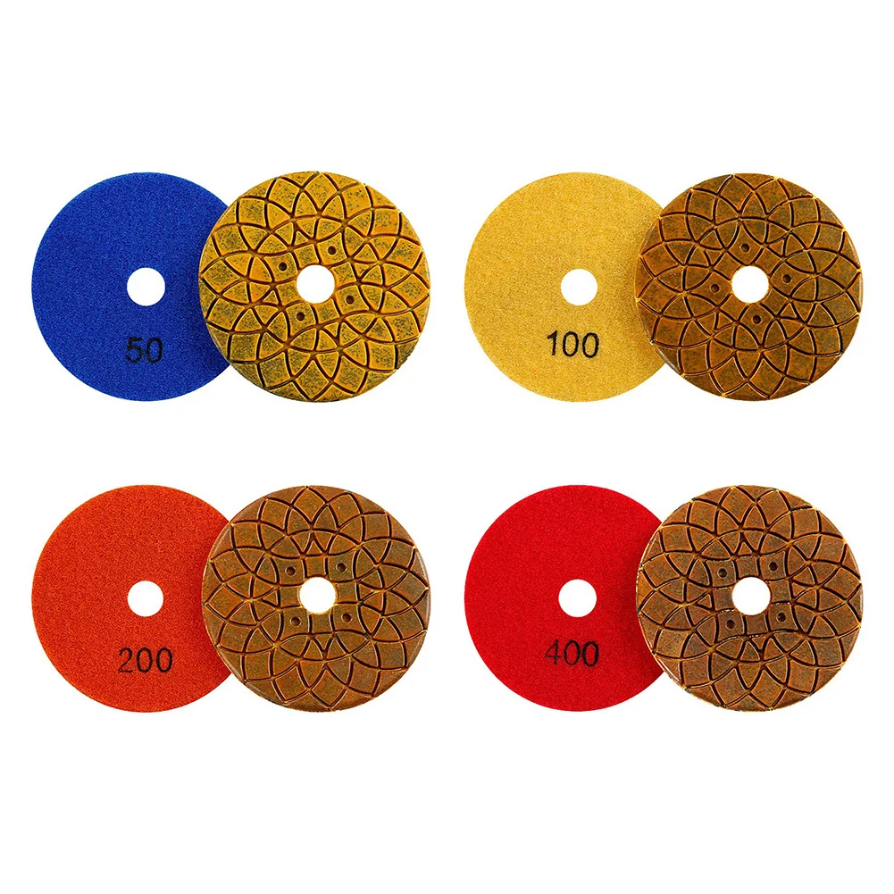 1pc 4Inch 100mm 50-400 Grit Polishing Pads For Concrete Floors Marble Granite Polishing Sander Machine Accessories
1pc 4Inch 100mm 50-400 Grit Polishing Pads For Concrete Floors Marble Granite Polishing Sander Machine Accessories
