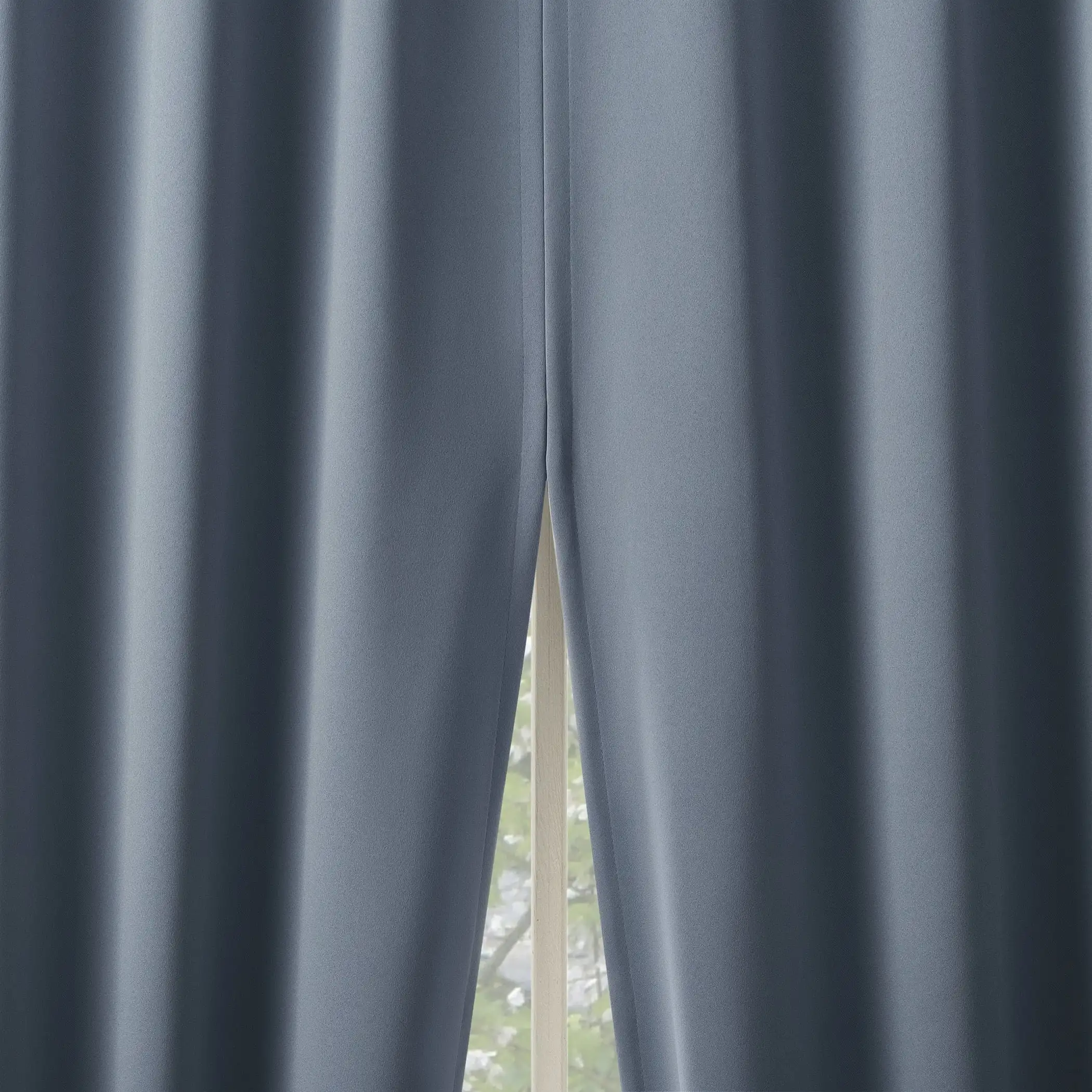 Aria 2-Piece 2-pack Magnetic Closure Theater Grade 100% Blackout Back Tab Curtain Panel Pair, 52x84, Denim Blue
Aria 2-Piece 2-pack Magnetic Closure Theater Grade 100% Blackout Back Tab Curtain Panel Pair, 52x84, Denim Blue