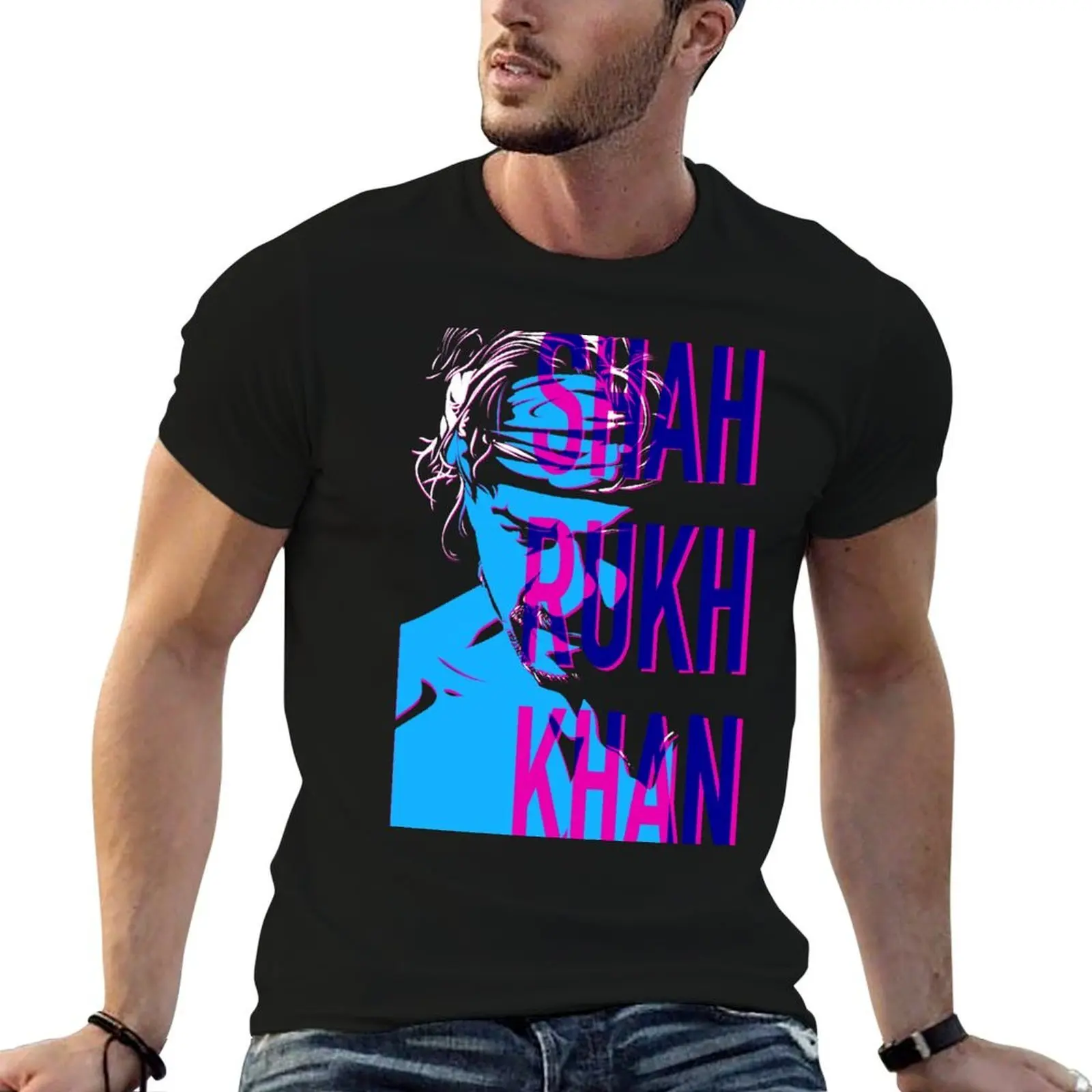 Shah rukh khan T-Shirt anime tshirt t shirts for man cotton soft T-Shirt
Shah rukh khan T-Shirt anime tshirt t shirts for man cotton soft T-Shirt