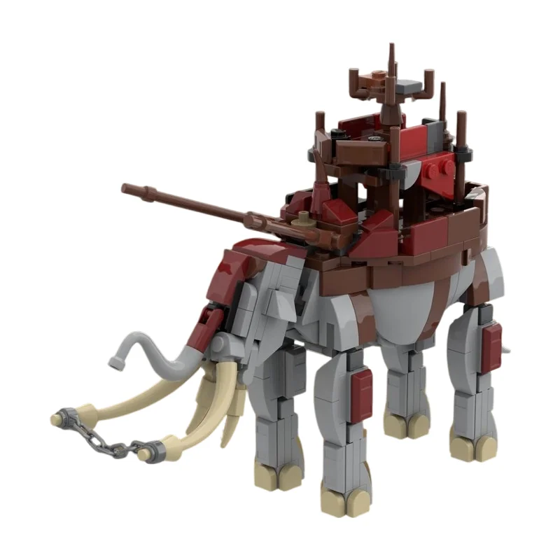 Fantasy War Elephant Expansion MOC Building Blocks Medieval Battle Mount Supplementary Model DIY Assemble 294pcs
Fantasy War Elephant Expansion MOC Building Blocks Medieval Battle Mount Supplementary Model DIY Assemble 294pcs