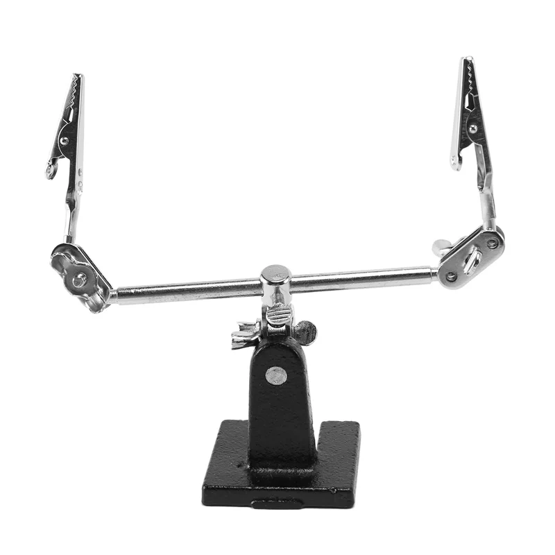 ABFY-6X Third Hand Soldering Iron Stand Clamp Helping Hands Clip Tool PCB Holder Electrical Circuits Hobby
ABFY-6X Third Hand Soldering Iron Stand Clamp Helping Hands Clip Tool PCB Holder Electrical Circuits Hobby