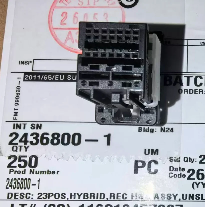 10pcs/lot new and original connector 2436800-1
10pcs/lot new and original connector 2436800-1
