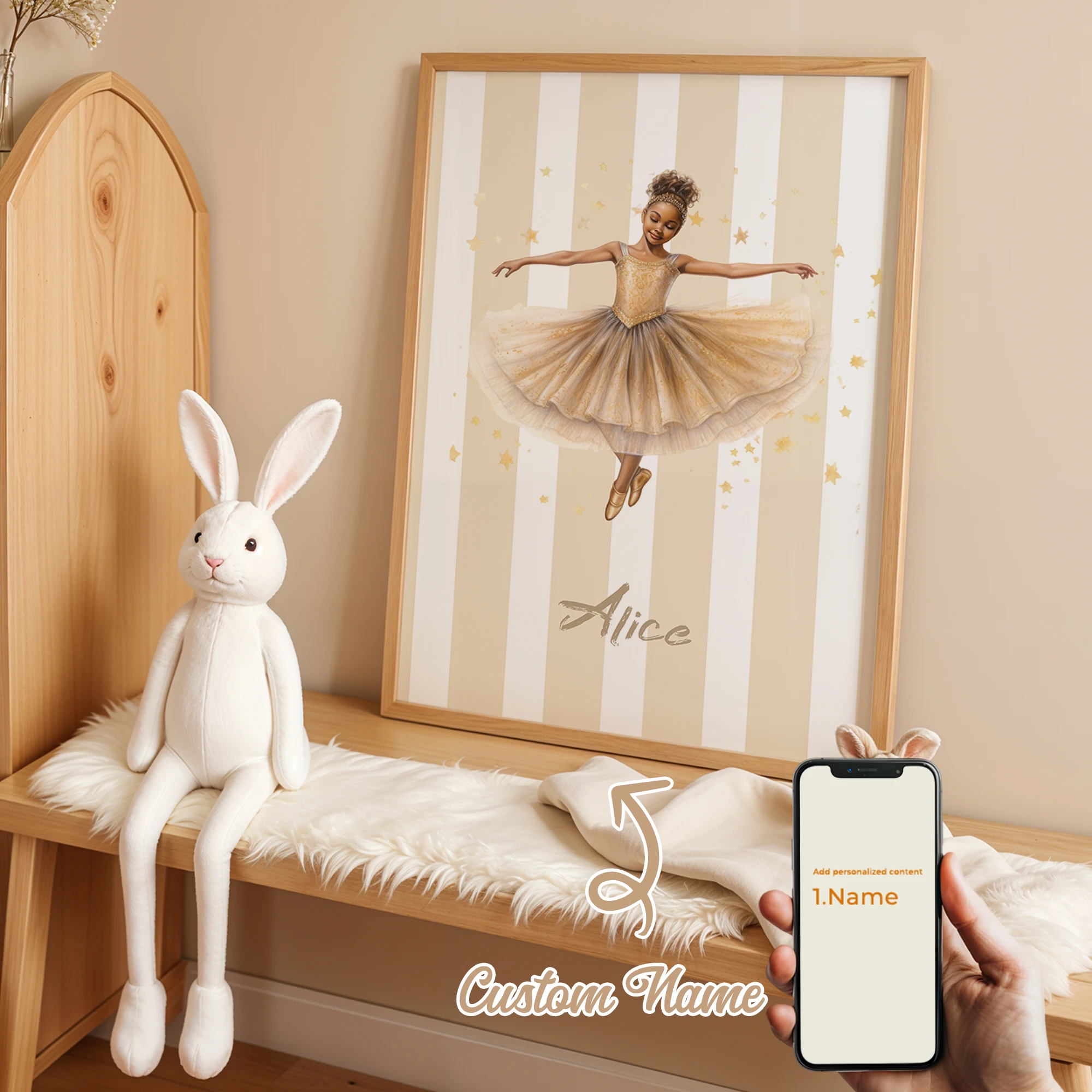 1pcs Customized Name Ballet Girl Background Wall Art Prints Canvas Painting Poster Picture For Living Room Home Decor
1pcs Customized Name Ballet Girl Background Wall Art Prints Canvas Painting Poster Picture For Living Room Home Decor