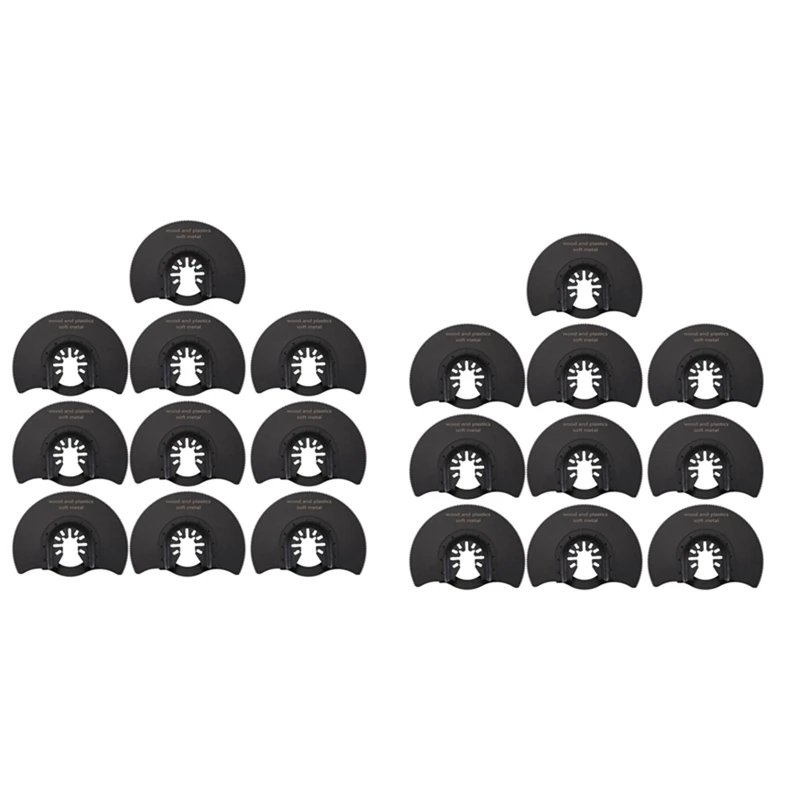 【NEW】20Pcs HCS Flush Segment Starlock Multi Saw Blade Pack Oscillating Tool Blades For Cutting Wood Drywall Plastics
【NEW】20Pcs HCS Flush Segment Starlock Multi Saw Blade Pack Oscillating Tool Blades For Cutting Wood Drywall Plastics