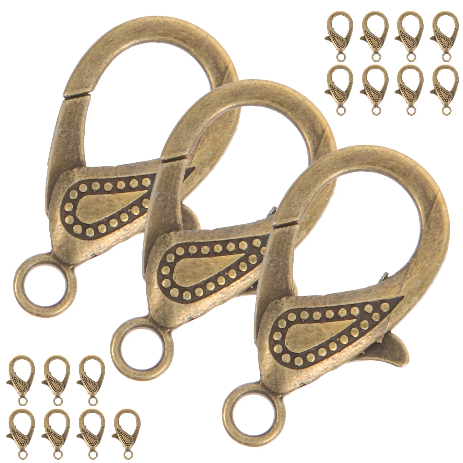 50 Pcs Lobster Clip Bracelets Clasps DIY Jewelry Making Necklace Necklaces Accessories
50 Pcs Lobster Clip Bracelets Clasps DIY Jewelry Making Necklace Necklaces Accessories