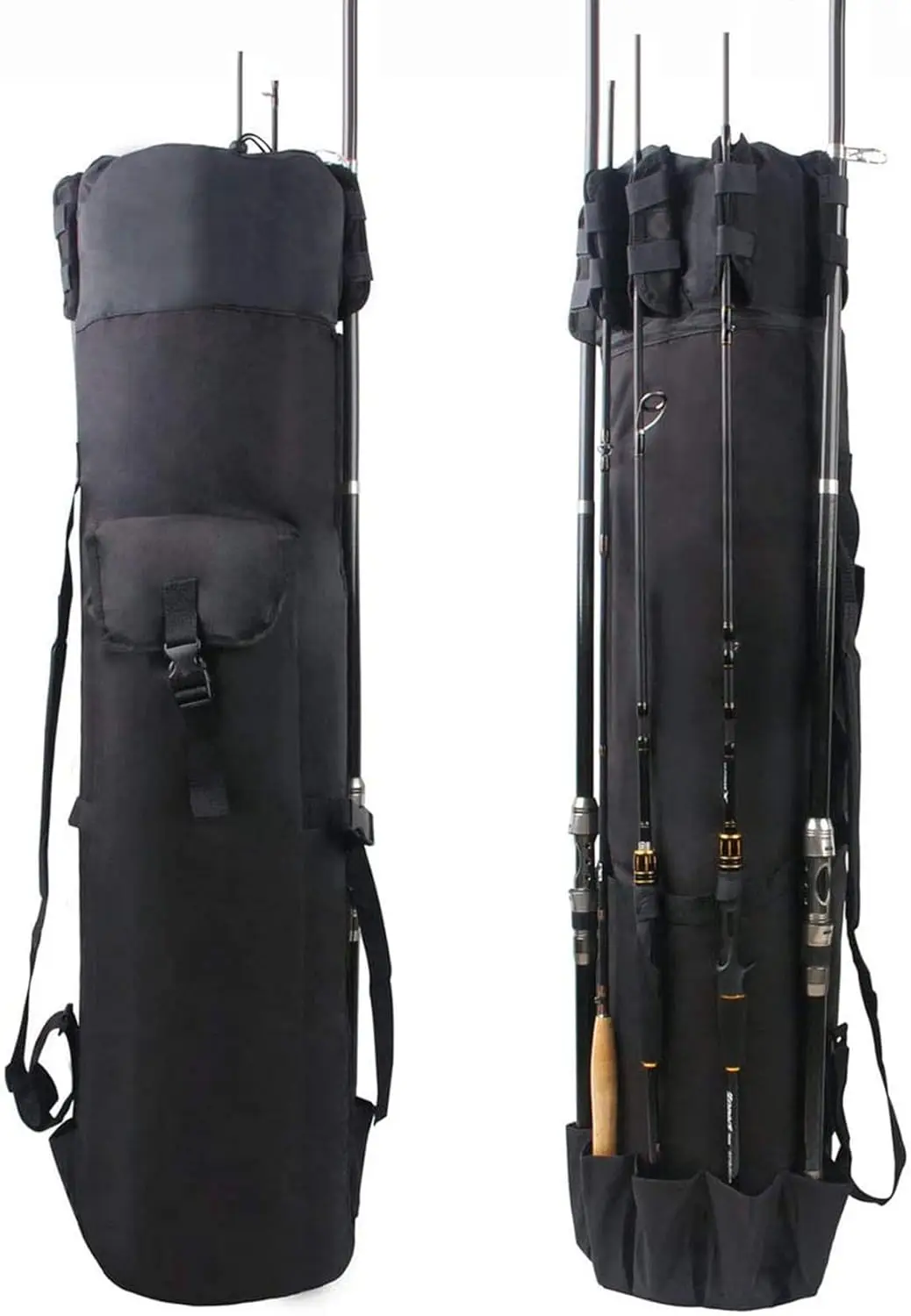 Fishing Rod Carrier Pole Bag Rod Case Large Storage Reel Bag Travel Carrier Organizer Holds 5 Reels Waterproof Fishing Gear Equipment Tackle Gifts for Men (Black)
Fishing Rod Carrier Pole Bag Rod Case Large Storage Reel Bag Travel Carrier Organizer Holds 5 Reels Waterproof Fishing Gear Equipment Tackle Gifts for Men (Black)