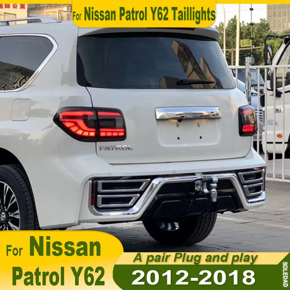 Car Lights Taillight for Nissan Patrol Y62 LED Tail Light 2008-2018 Patrol Rear Stop Lamp Brake Signal DRL Reverse Accessories
Car Lights Taillight for Nissan Patrol Y62 LED Tail Light 2008-2018 Patrol Rear Stop Lamp Brake Signal DRL Reverse Accessories