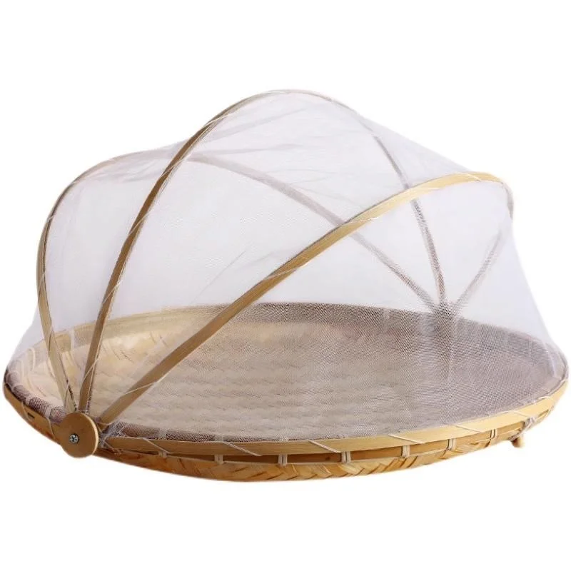 Bamboo Craft Drying Rack Vegetable Sunning Net Dry Goods Storage Basket Home Use Laundry Care Tool Single Layer Mesh Sieve
Bamboo Craft Drying Rack Vegetable Sunning Net Dry Goods Storage Basket Home Use Laundry Care Tool Single Layer Mesh Sieve