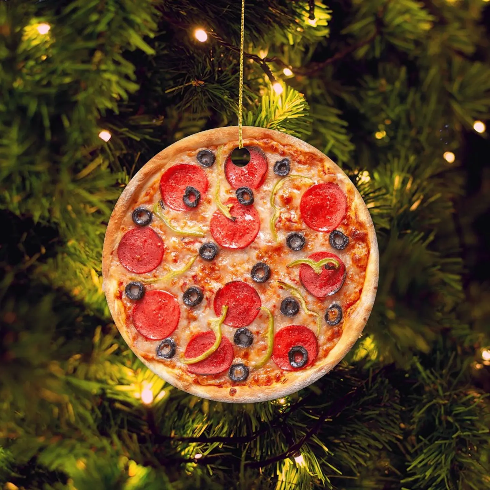 New Charming Acrylic Pizza Pendant The Perfect Christmas Gift for Couples and Friends Unique Men's Gift with Gold Lanyard
New Charming Acrylic Pizza Pendant The Perfect Christmas Gift for Couples and Friends Unique Men's Gift with Gold Lanyard