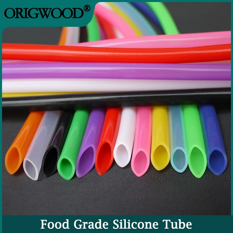 1m Food Grade Silicone Tube ID 1 2 3 4 5 6 7 8 9 10 12 14 16 18 20 25mm Colorful Flexible Drink Pipe Water Tubing Hose
1m Food Grade Silicone Tube ID 1 2 3 4 5 6 7 8 9 10 12 14 16 18 20 25mm Colorful Flexible Drink Pipe Water Tubing Hose