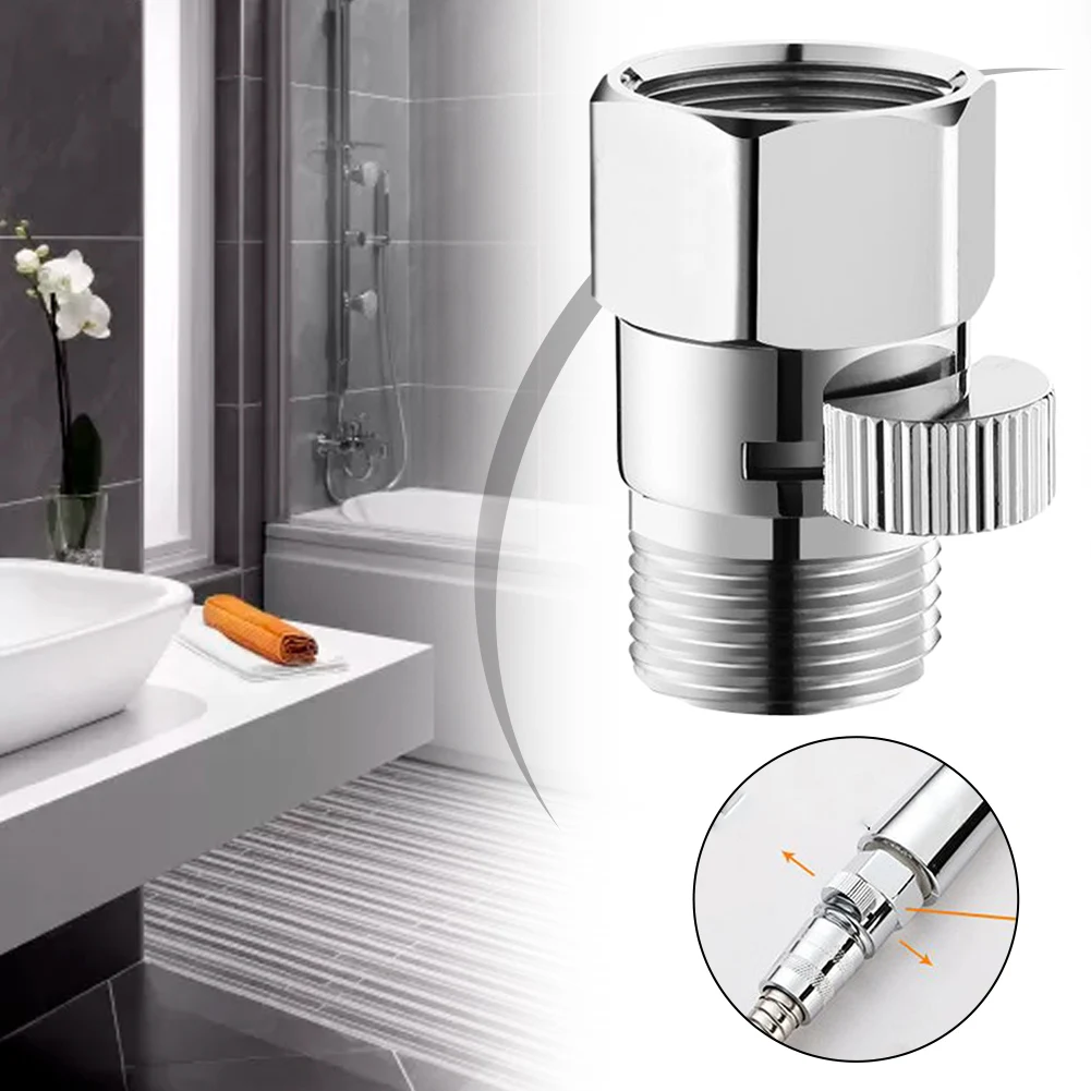 Practical Shower On Off Valve Quick Switch Easy Operation G 1/2\" Standard Connector Smooth Water Flow Control Valve Brass
Practical Shower On Off Valve Quick Switch Easy Operation G 1/2\" Standard Connector Smooth Water Flow Control Valve Brass