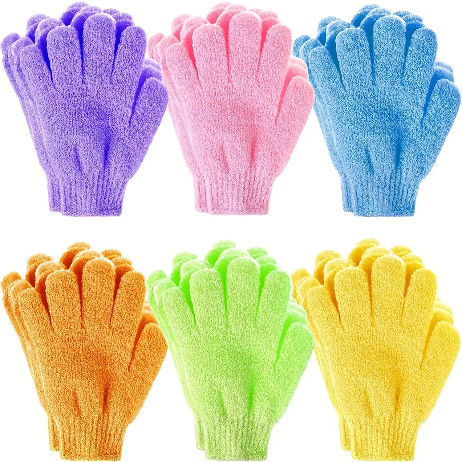 1PC Exfoliating Bath Gloves Scrubbing Gloves Double Sided Dead Skin Remover Frosted Foaming Shower Mitts Body Massage Scrubbing Mud Rubbing Back Tools For Spa Shower Elastic Wrist Assorted Colors
1PC Exfoliating Bath Gloves Scrubbing Gloves Double Sided Dead Skin Remover Frosted Foaming Shower Mitts Body Massage Scrubbing Mud Rubbing Back Tools For Spa Shower Elastic Wrist Assorted Colors