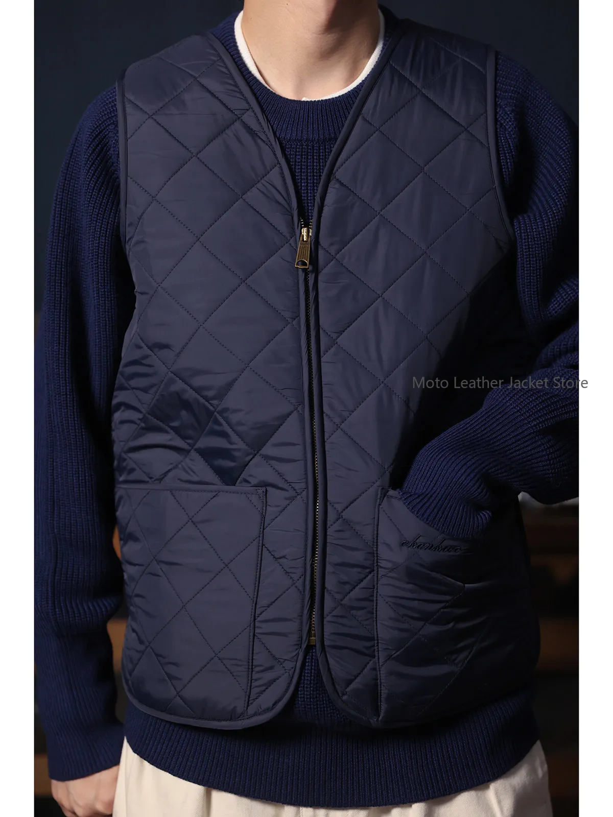 Quilted Vest Outdoor Casual Padded Gilet Vintage Diamond Quilted Zip Up Vest Waistcoat
Quilted Vest Outdoor Casual Padded Gilet Vintage Diamond Quilted Zip Up Vest Waistcoat