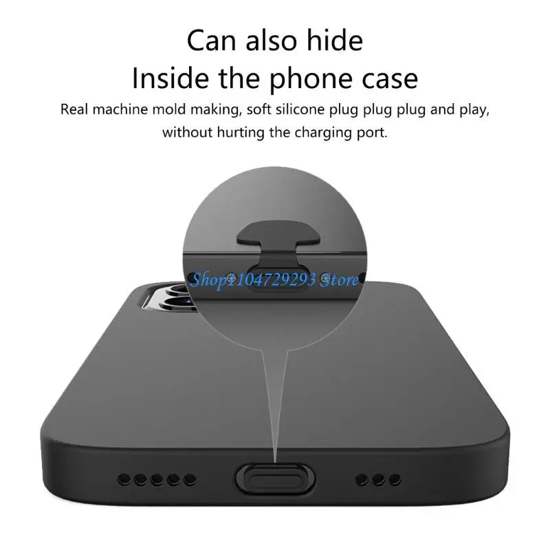 Y2GD Silicone Type C Dust Plugs Protective Caps Type C Dust Plug Covers Dust Stoppers set for Type C Mobile Phones & Tablets
Y2GD Silicone Type C Dust Plugs Protective Caps Type C Dust Plug Covers Dust Stoppers set for Type C Mobile Phones & Tablets