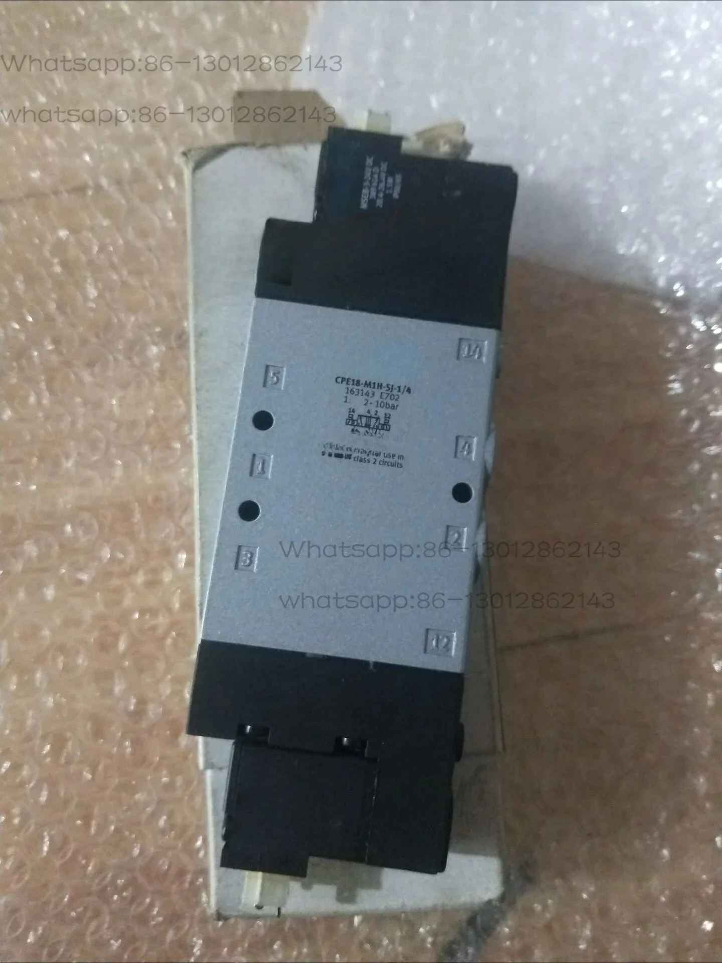 Solenoid valve CPE18-M1H-5J-1/4 163143
Solenoid valve CPE18-M1H-5J-1/4 163143