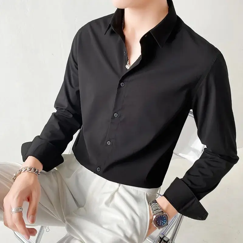 Men's Tailormade Slim Fit Casual Faion irts Double Slit Special Wide Youth Trend Single Button Double Row Button
Men's Tailormade Slim Fit Casual Faion irts Double Slit Special Wide Youth Trend Single Button Double Row Button
