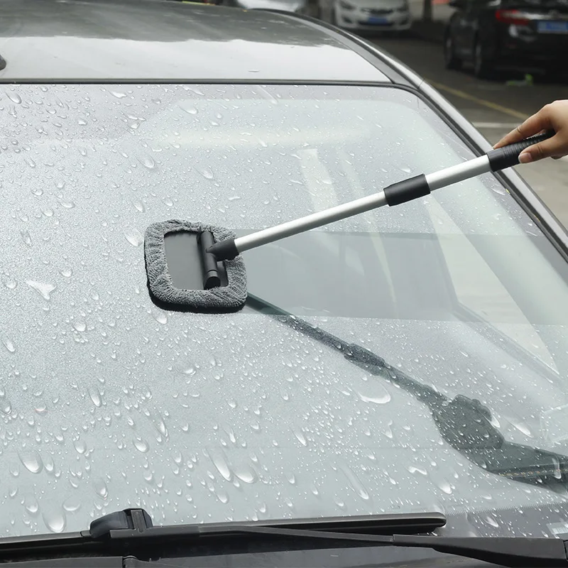 Car Windshield Cleaner Brush Auto Window Glass Washer Wiper Telescopic Handle Soft Towel Brush Anti-fog Car Care Cleaning Tool
Car Windshield Cleaner Brush Auto Window Glass Washer Wiper Telescopic Handle Soft Towel Brush Anti-fog Car Care Cleaning Tool