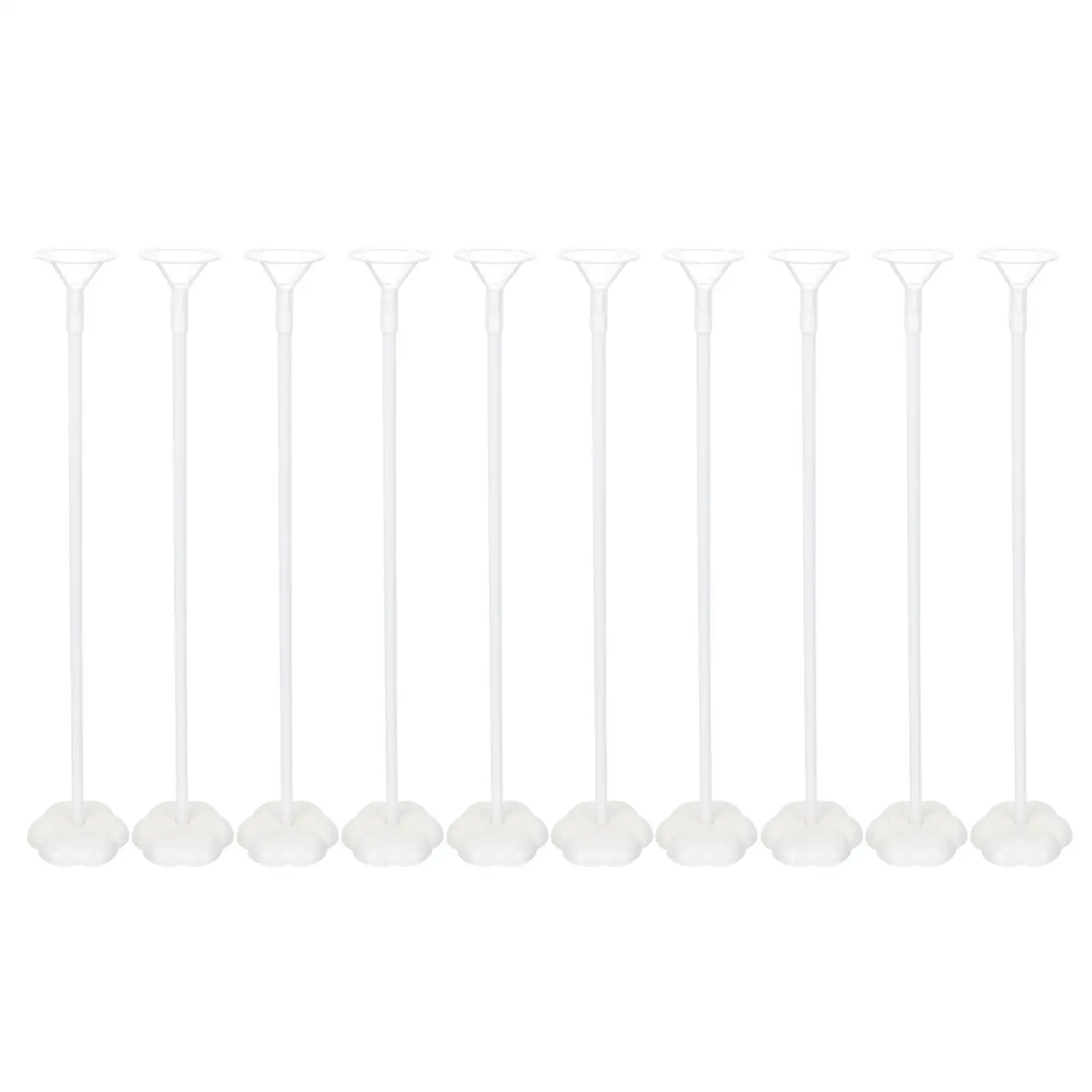 10 Sets with Base Balloon Table Placing Banquet Balloons Stick Stand Plastic Sticks
10 Sets with Base Balloon Table Placing Banquet Balloons Stick Stand Plastic Sticks