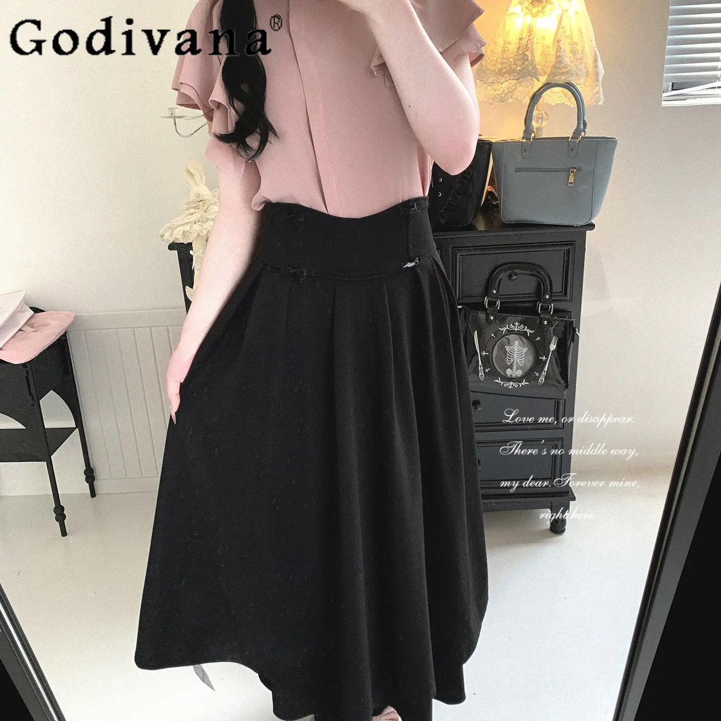 Original Japanese Women's High-waisted Slimming Long Sleeve Skirt Spring and Summer New Office Lady' Sweet Elegant Casual Skirt
Original Japanese Women's High-waisted Slimming Long Sleeve Skirt Spring and Summer New Office Lady' Sweet Elegant Casual Skirt