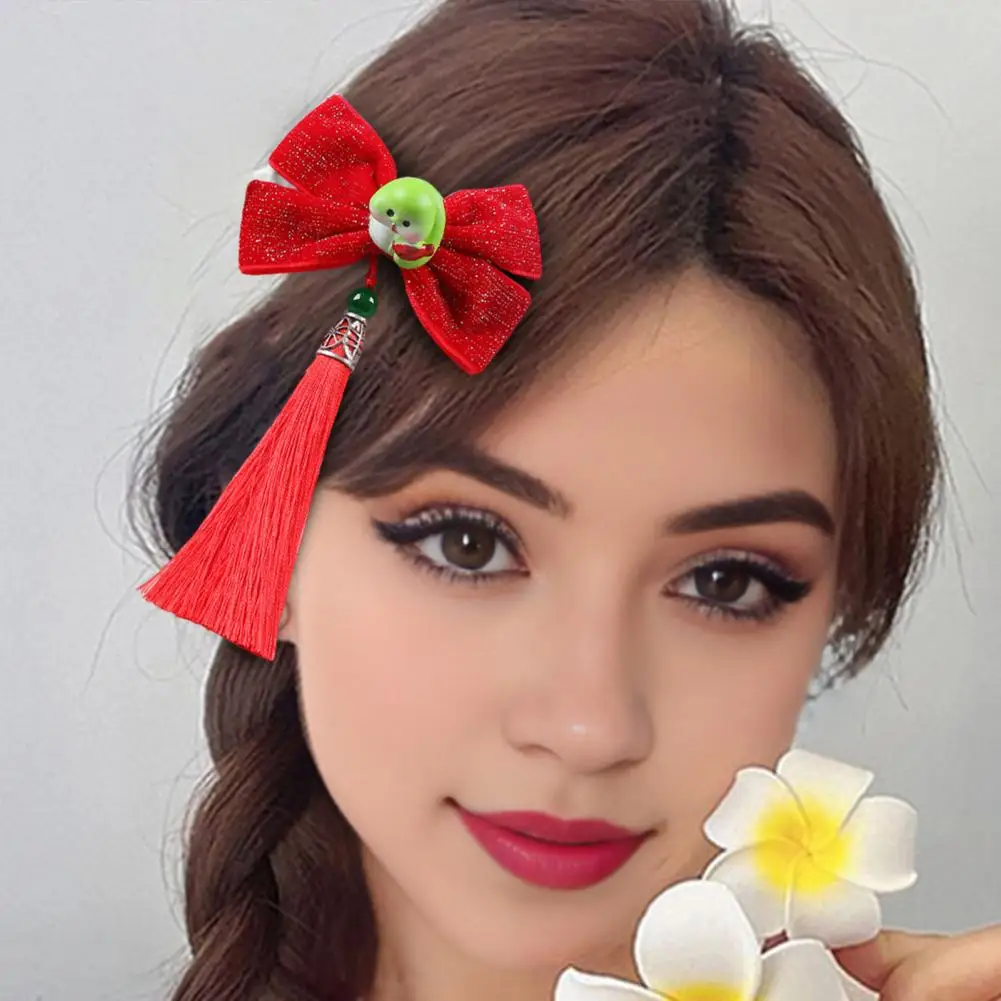 Baby Snake Hair Clip Kids Bow Tassel Hair Clips Set with Resin Snake Design Clip-on Decorative Hair Pins for New Year for Girls
Baby Snake Hair Clip Kids Bow Tassel Hair Clips Set with Resin Snake Design Clip-on Decorative Hair Pins for New Year for Girls