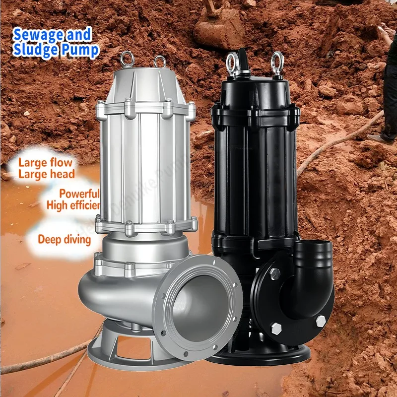 Wholesale Heavy Duty 15/75kw Stainless Steel Non-clog Submersible Sewage Dredging Pump
Wholesale Heavy Duty 15/75kw Stainless Steel Non-clog Submersible Sewage Dredging Pump