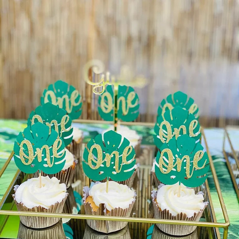 Wild One Kids 1st Birthday Party Palm Leaf One Cake Topper Baby First one year old Birthday party Cake Decor Jungle Safari Party
Wild One Kids 1st Birthday Party Palm Leaf One Cake Topper Baby First one year old Birthday party Cake Decor Jungle Safari Party