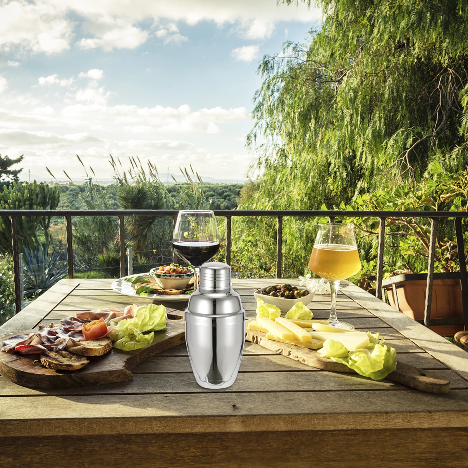 Stainless Steel Shaker Stainless Steel Cocktail Shaker Mixer for Bar Party Drink Silver Drain Bartender Tool Easy Clean
Stainless Steel Shaker Stainless Steel Cocktail Shaker Mixer for Bar Party Drink Silver Drain Bartender Tool Easy Clean