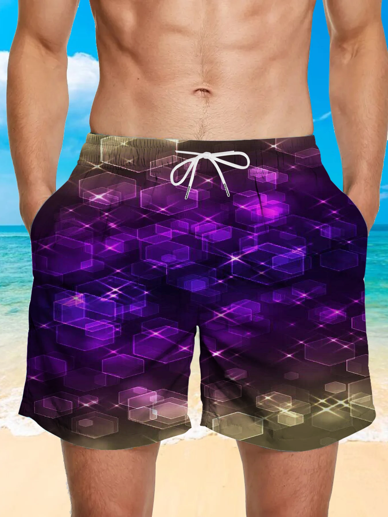 Men's Casual Print Shorts Summer Beach Daily Wear Lightweight Comfortable Shorts with Pockets
Men's Casual Print Shorts Summer Beach Daily Wear Lightweight Comfortable Shorts with Pockets