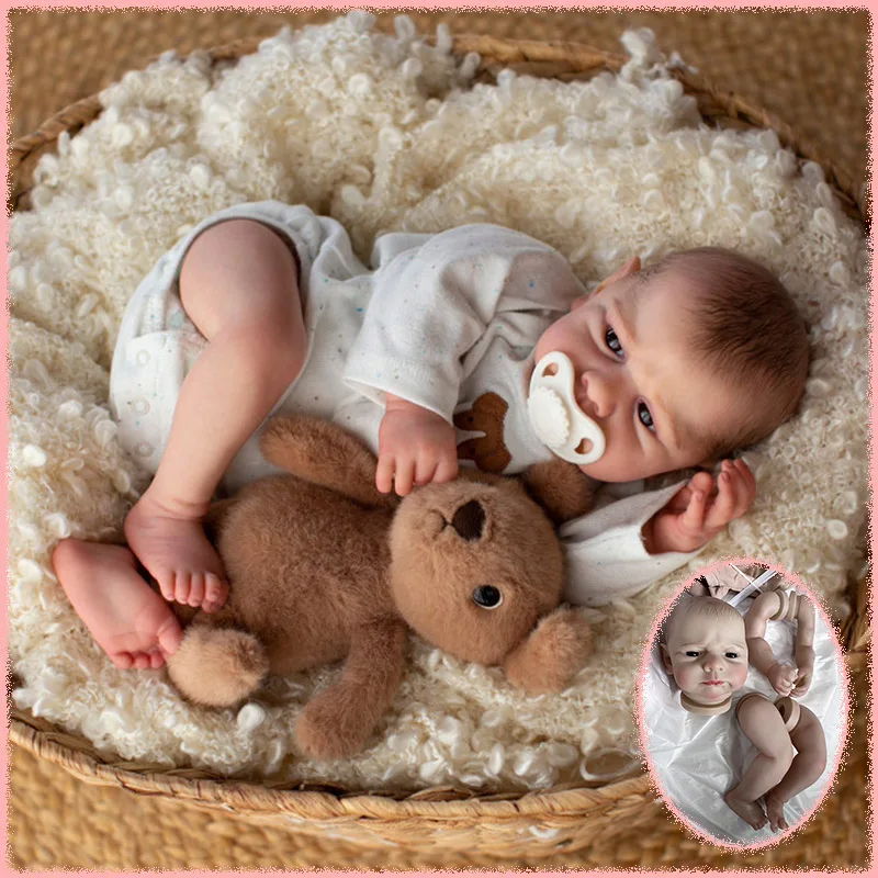 19inch Hand Painted Hair Reborn Painted Kobi Doll Kit Lifelike Multiple Layers Painting Doll Parts Collectible Gifts
19inch Hand Painted Hair Reborn Painted Kobi Doll Kit Lifelike Multiple Layers Painting Doll Parts Collectible Gifts