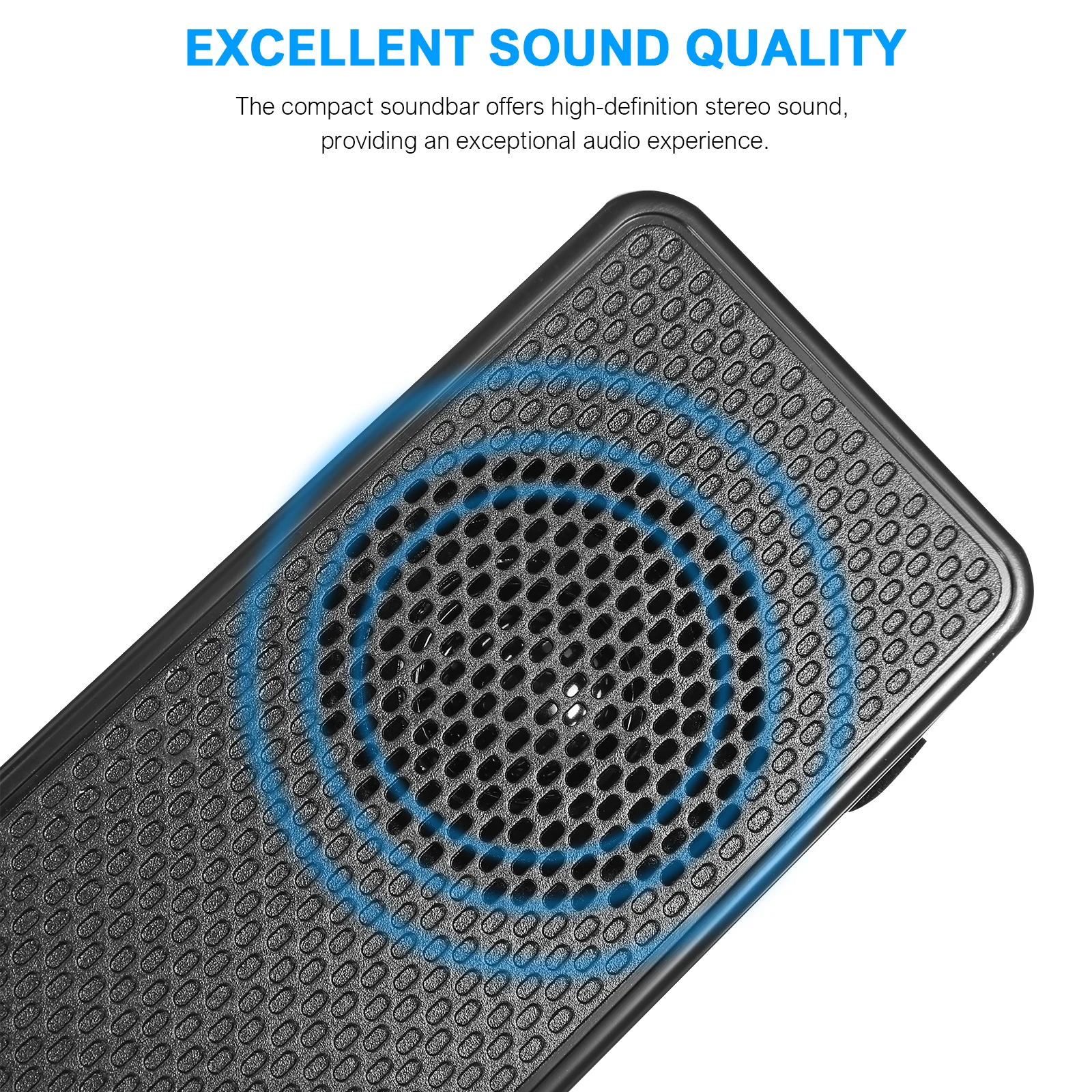 E350T Sound Bar Speaker High Definition Stereo for Computer Tablet Wired Connection Compact Design Long Use Time Home Speaker
E350T Sound Bar Speaker High Definition Stereo for Computer Tablet Wired Connection Compact Design Long Use Time Home Speaker
