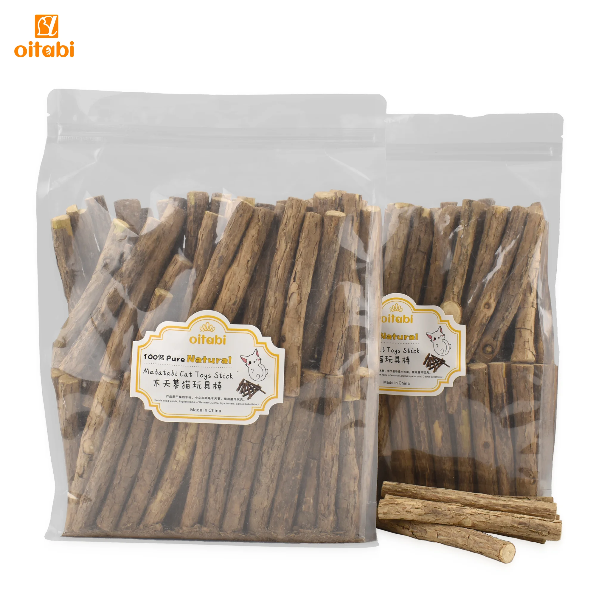 Oitabi 1.95kg Cat Chew Toy Matatabi Toys Silvervine Sticks Kitty Wooden Stick Kitten Teething Molar for Cats 120x11-15mm
Oitabi 1.95kg Cat Chew Toy Matatabi Toys Silvervine Sticks Kitty Wooden Stick Kitten Teething Molar for Cats 120x11-15mm