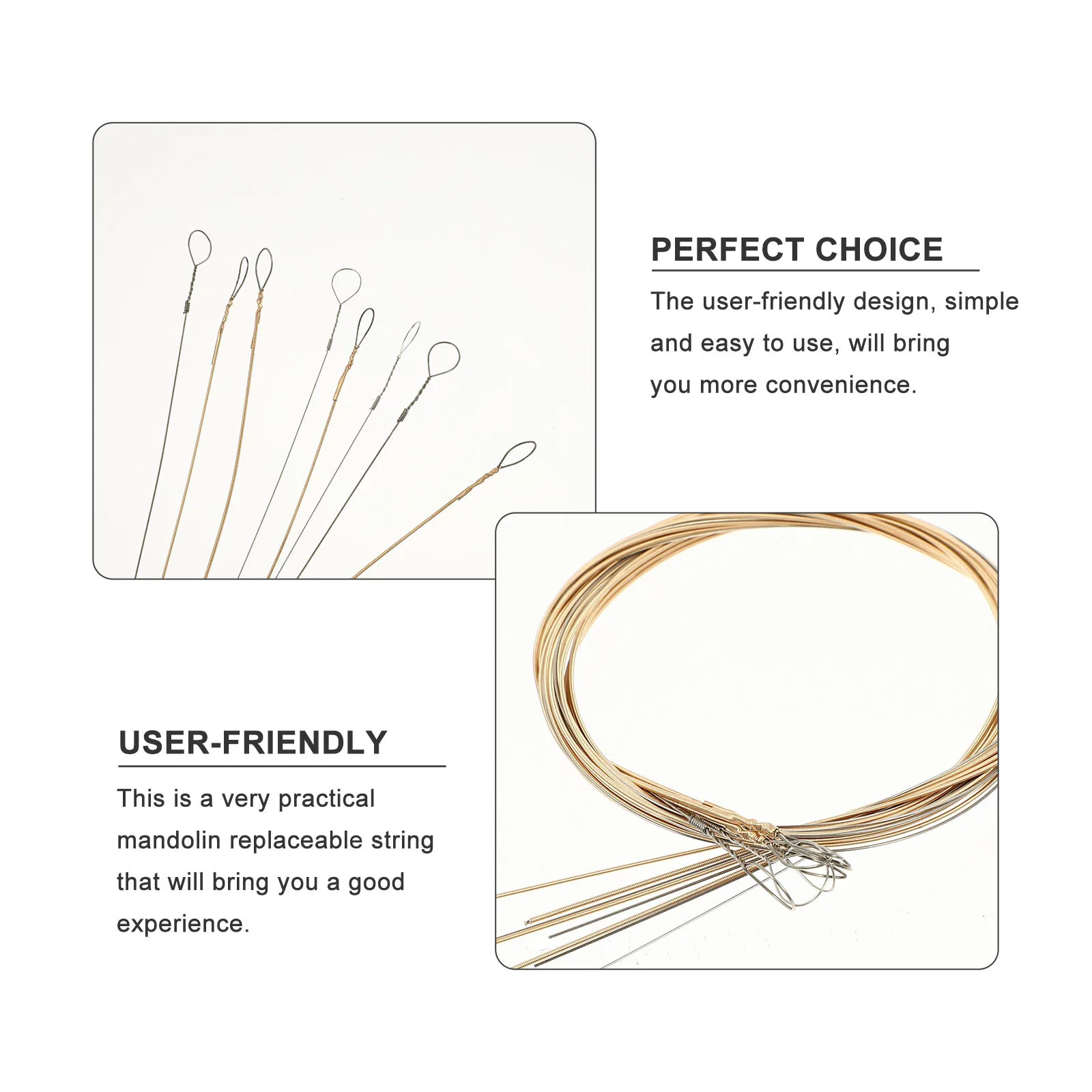 Mandolin String Mandolin String Replacement Metal Mandolin String Mandolin Part Mandolin Replacing Accessories
Mandolin String Mandolin String Replacement Metal Mandolin String Mandolin Part Mandolin Replacing Accessories