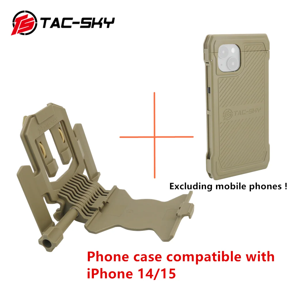 tactical outdoor phone case is compatible with the iPhone 14 and iPhone 15 and can be attached to a hunting bulletproof vest
tactical outdoor phone case is compatible with the iPhone 14 and iPhone 15 and can be attached to a hunting bulletproof vest