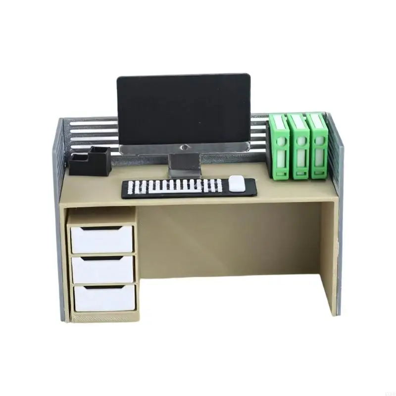 Miniature Offices Setup With Desk Chair And Baseboard Dollhouses Decoration
Miniature Offices Setup With Desk Chair And Baseboard Dollhouses Decoration