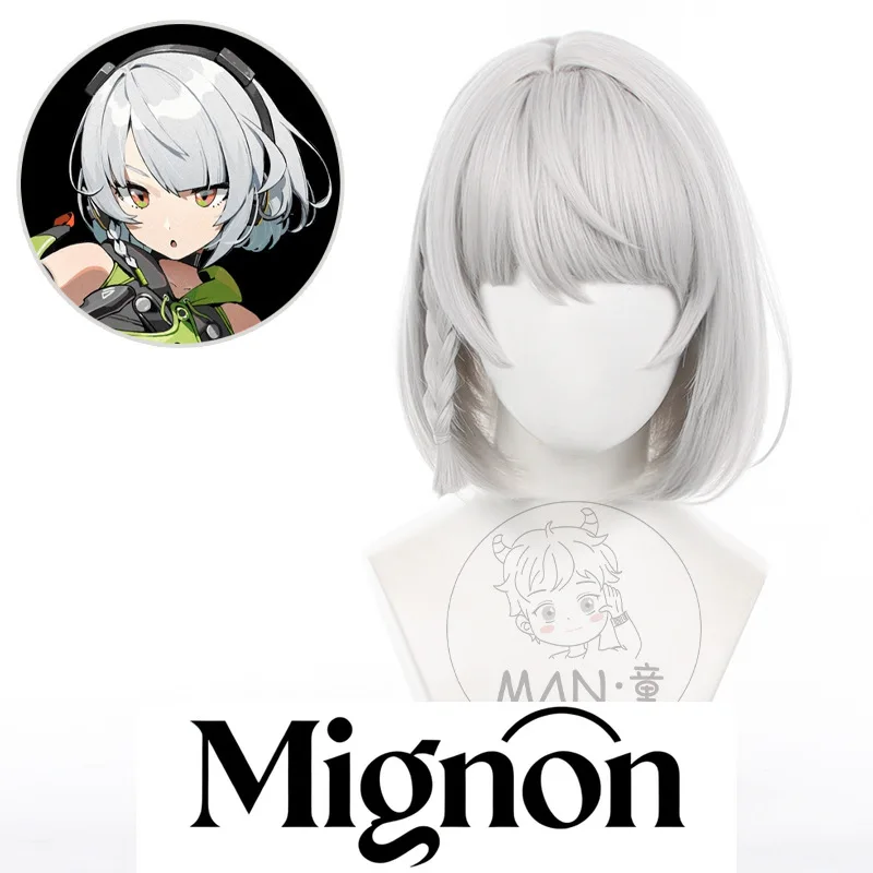 Zenless Zone Zero Anby Demara парик для косплея серебристо-белые короткие волосы подарок на Хэллоуин
Zenless Zone Zero Anby Demara парик для косплея серебристо-белые короткие волосы подарок на Хэллоуин