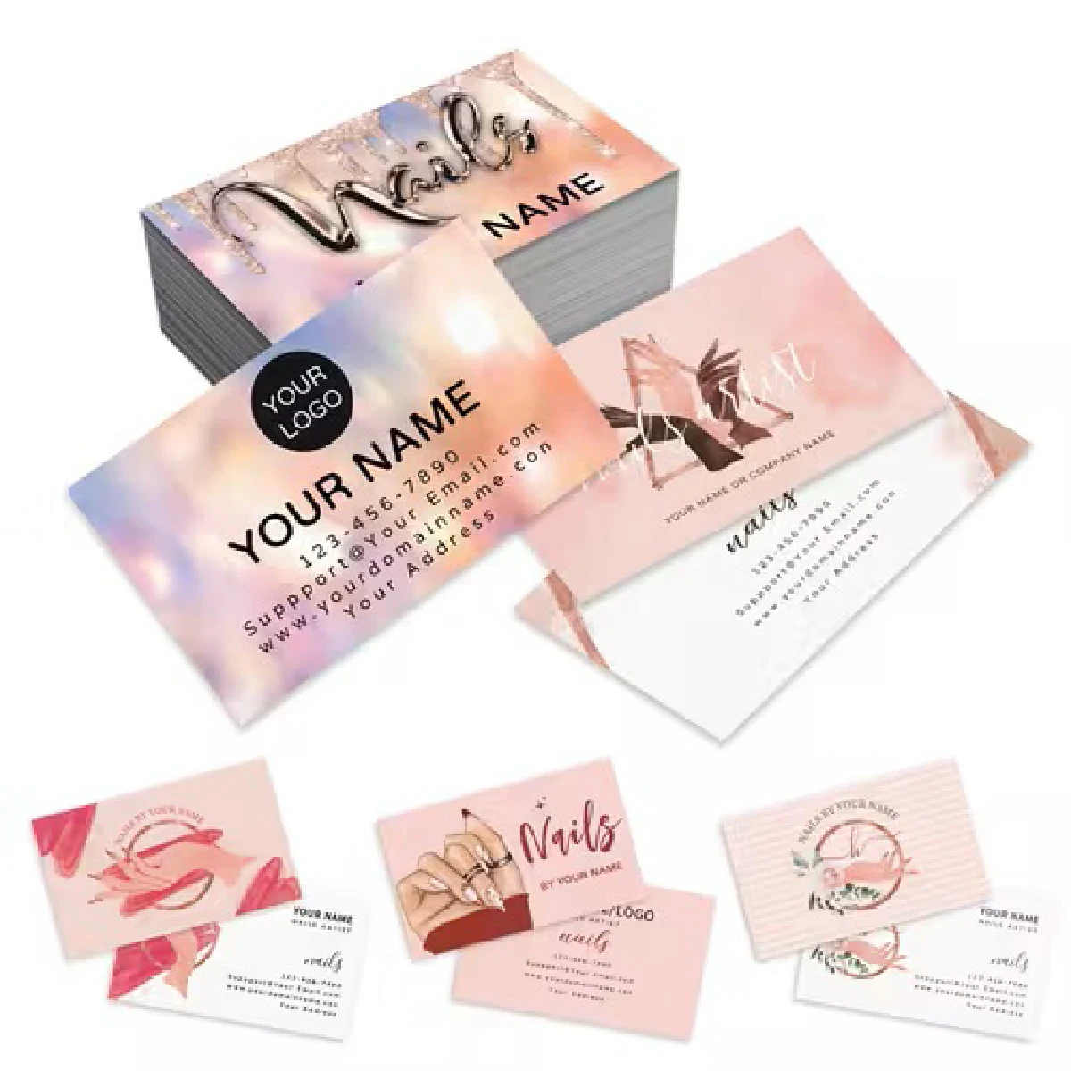 100/200/500/1000pcs Customized business ID cards, thank-you cards, personalized logos for small businesses, wedding
100/200/500/1000pcs Customized business ID cards, thank-you cards, personalized logos for small businesses, wedding