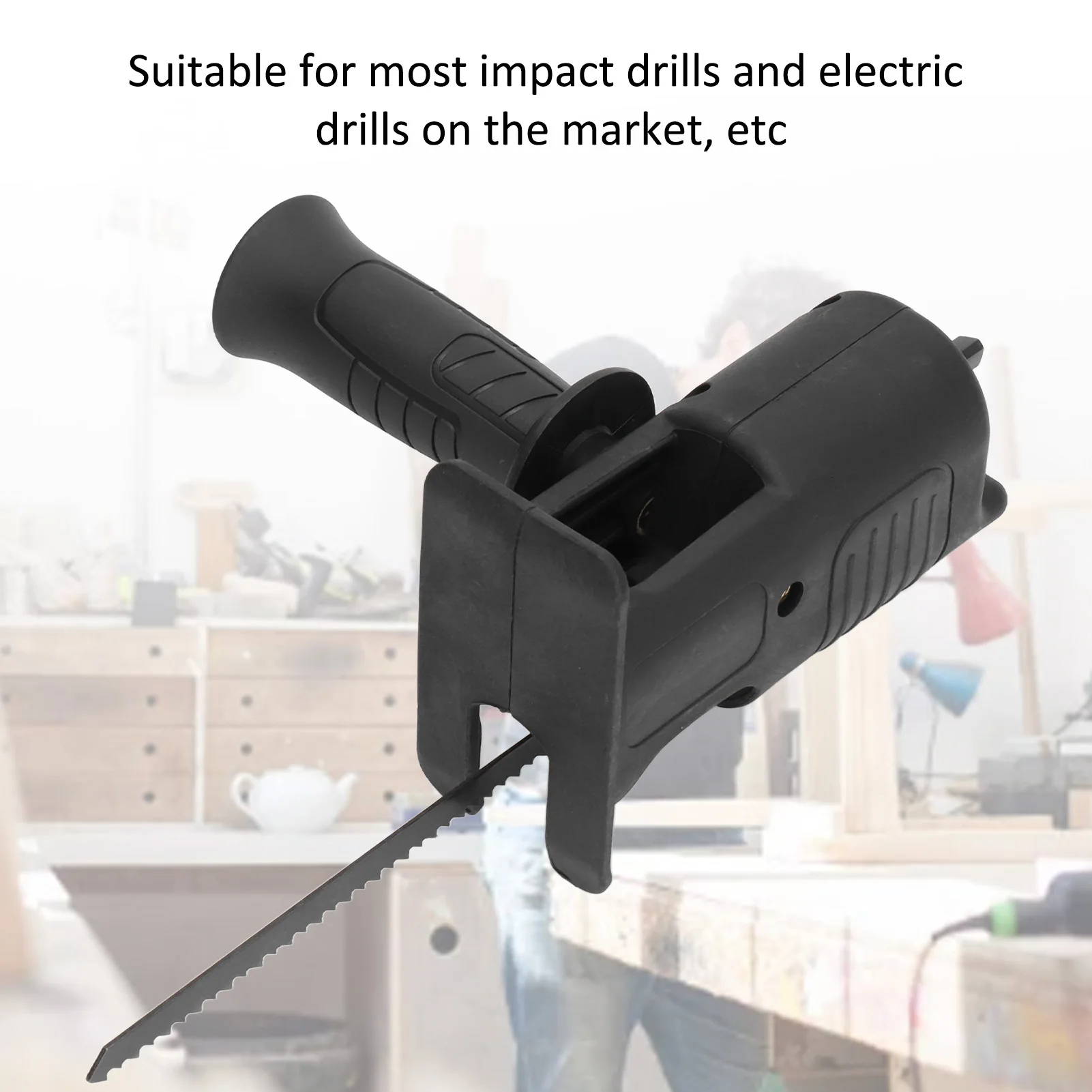 Reciprocating Saw Attachment Reciprocating Saw Attachment Kit For Cordless Drill with Blades For Metal Wood Cutting Jig Saws
Reciprocating Saw Attachment Reciprocating Saw Attachment Kit For Cordless Drill with Blades For Metal Wood Cutting Jig Saws