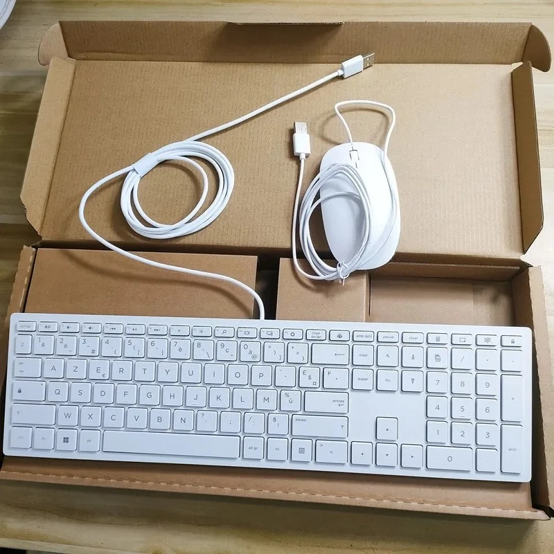 Комплект проводной USB-клавиатуры и мыши с французской раскладкой AZERTY для HP TPC-C003K TPC-C002M
Комплект проводной USB-клавиатуры и мыши с французской раскладкой AZERTY для HP TPC-C003K TPC-C002M